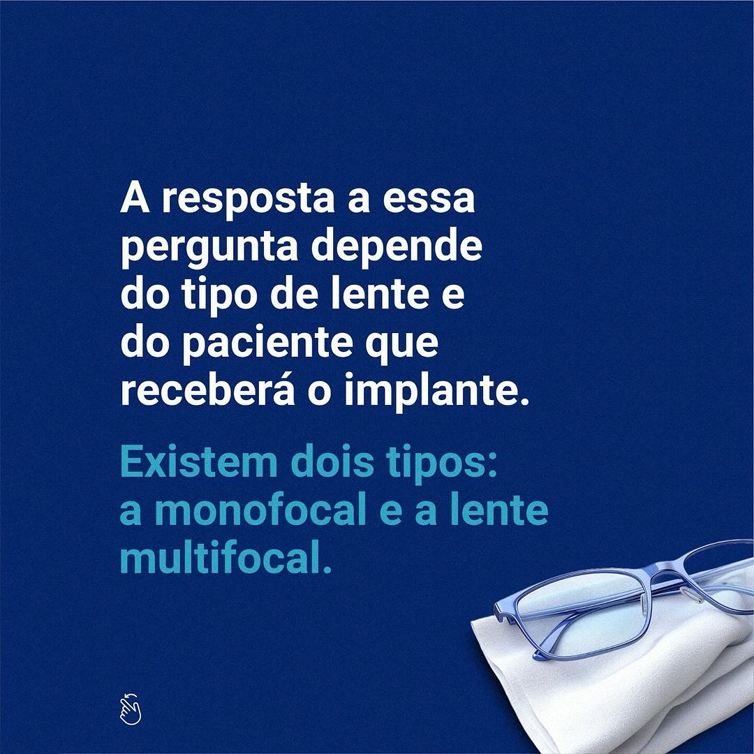 Saiba mais sobre a catarata.