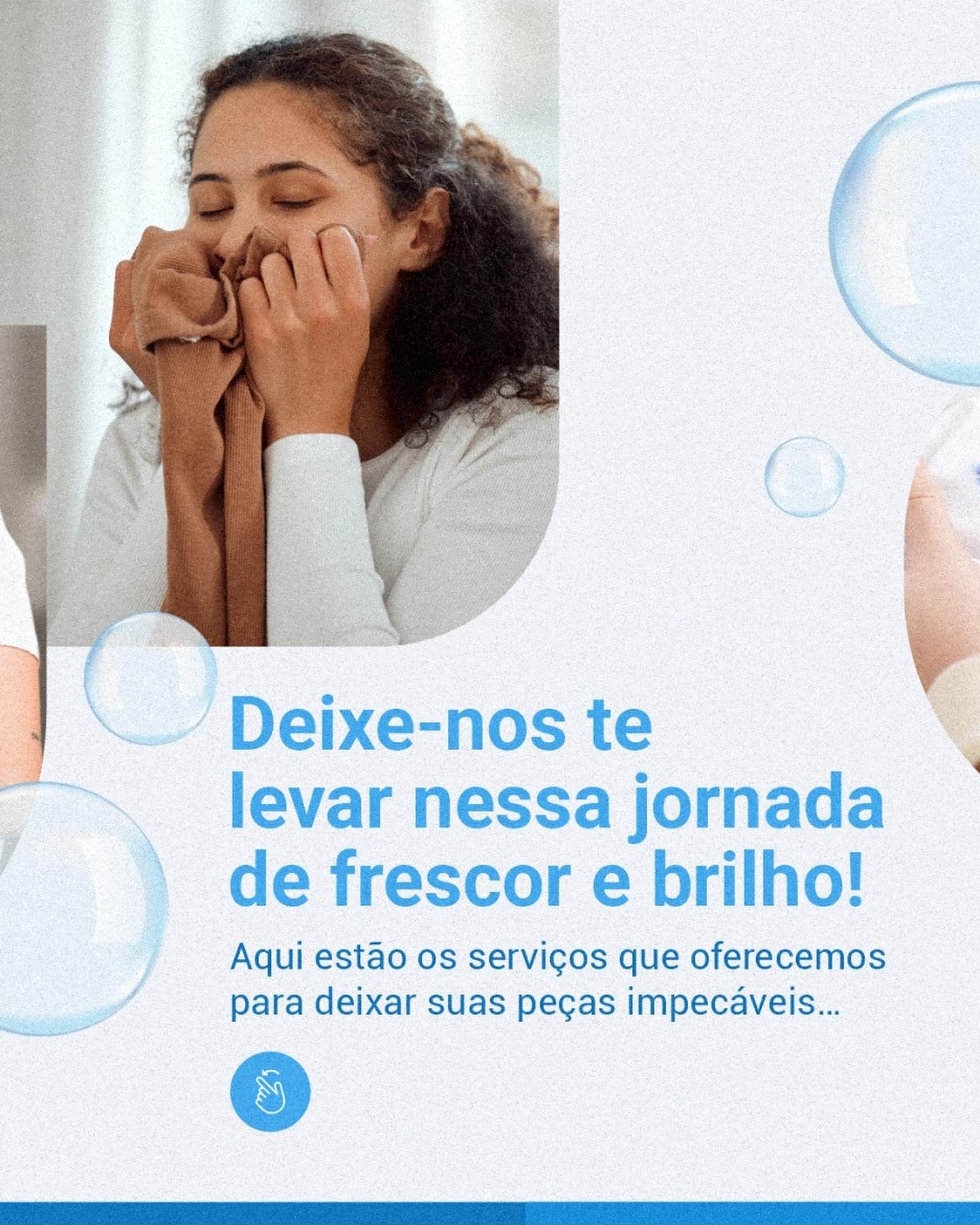 Depois da folia deixe suas roupas na nossas mãos!