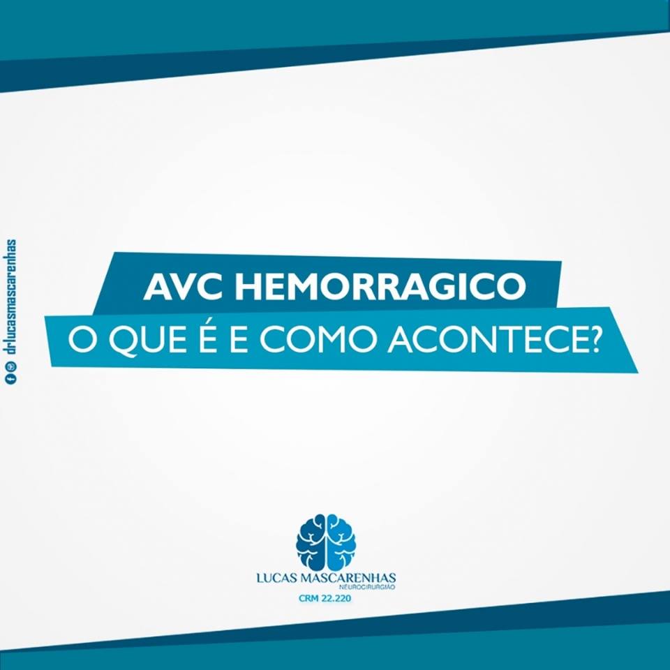 Como acontece o AVC hemorrágico?