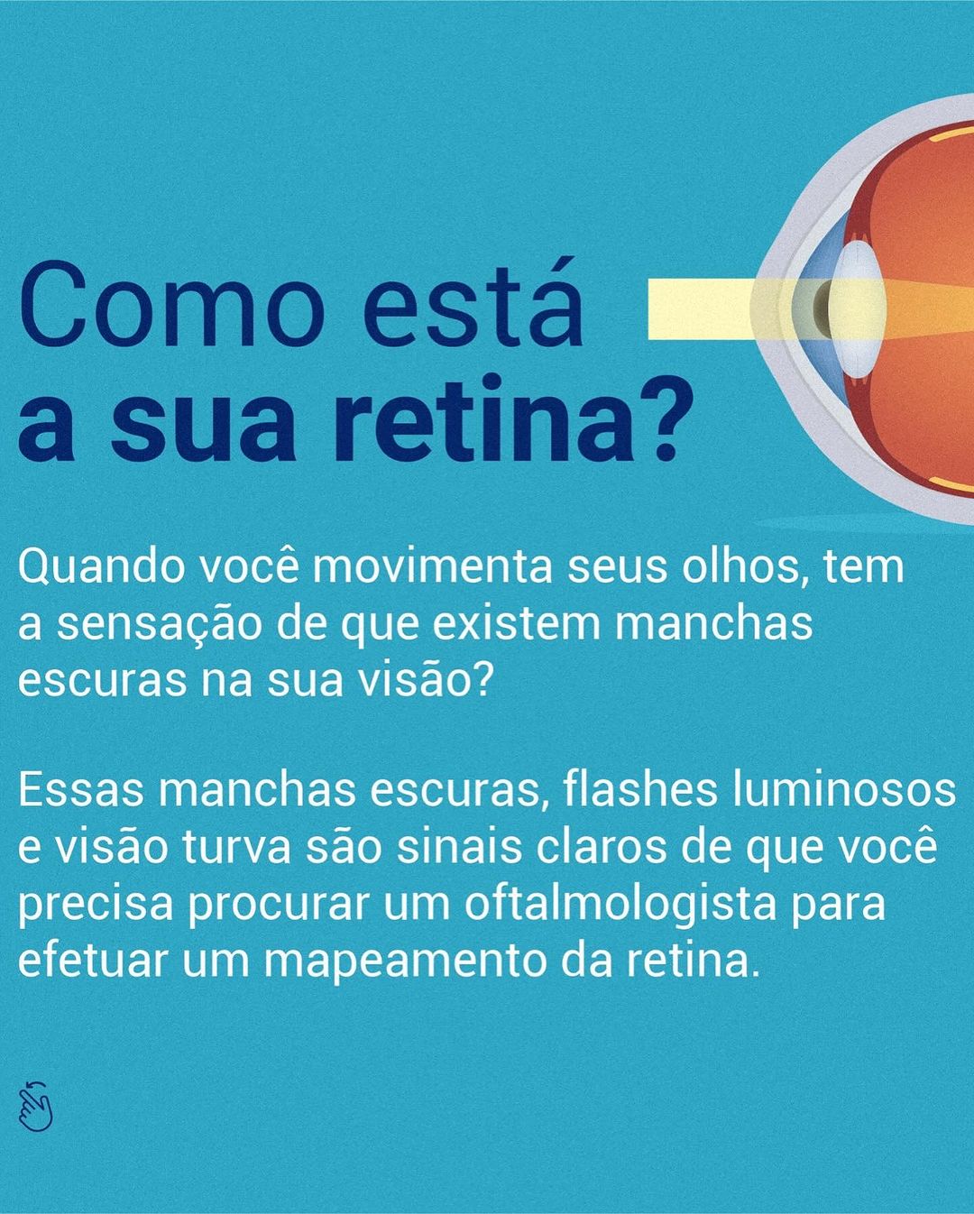 Os sinais são bem claros.