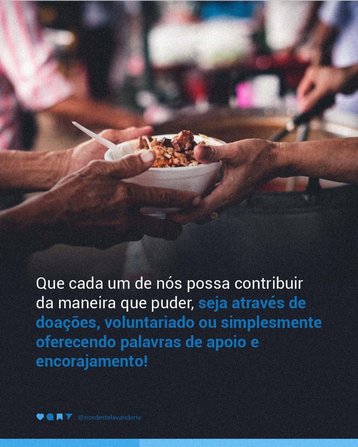 Ninguém é tão pobre que não possa contribuir.