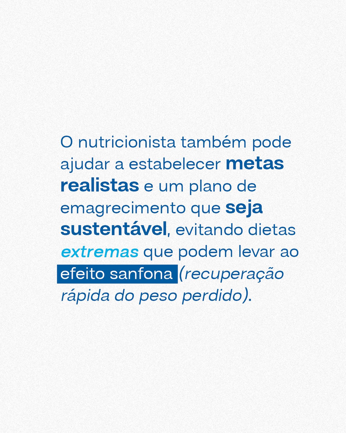 Faça uma escolha consciente e cuide bem do seu corpo.