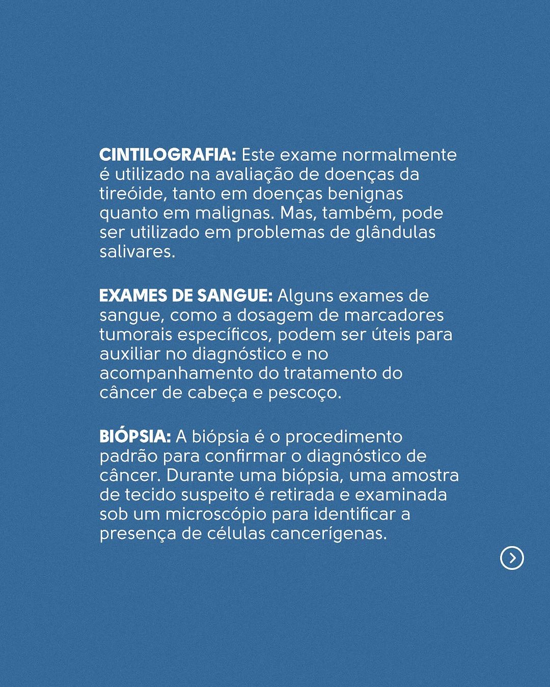 O diagnóstico precoce do câncer de cabeça e pescoço é essencial para um tratamento eficaz e melhores resultados para o paciente.