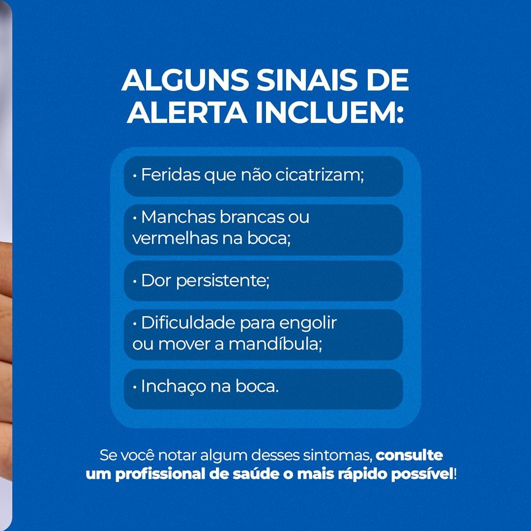 Maio é o mês de conscientização sobre o câncer de boca, e é essencial estar atento aos sinais dessa doença e como preveni-la.
