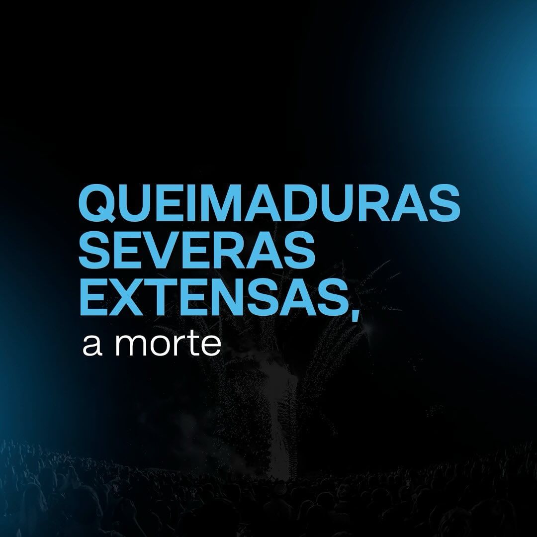 Queimaduras são sérias e podem ter consequências devastadoras.