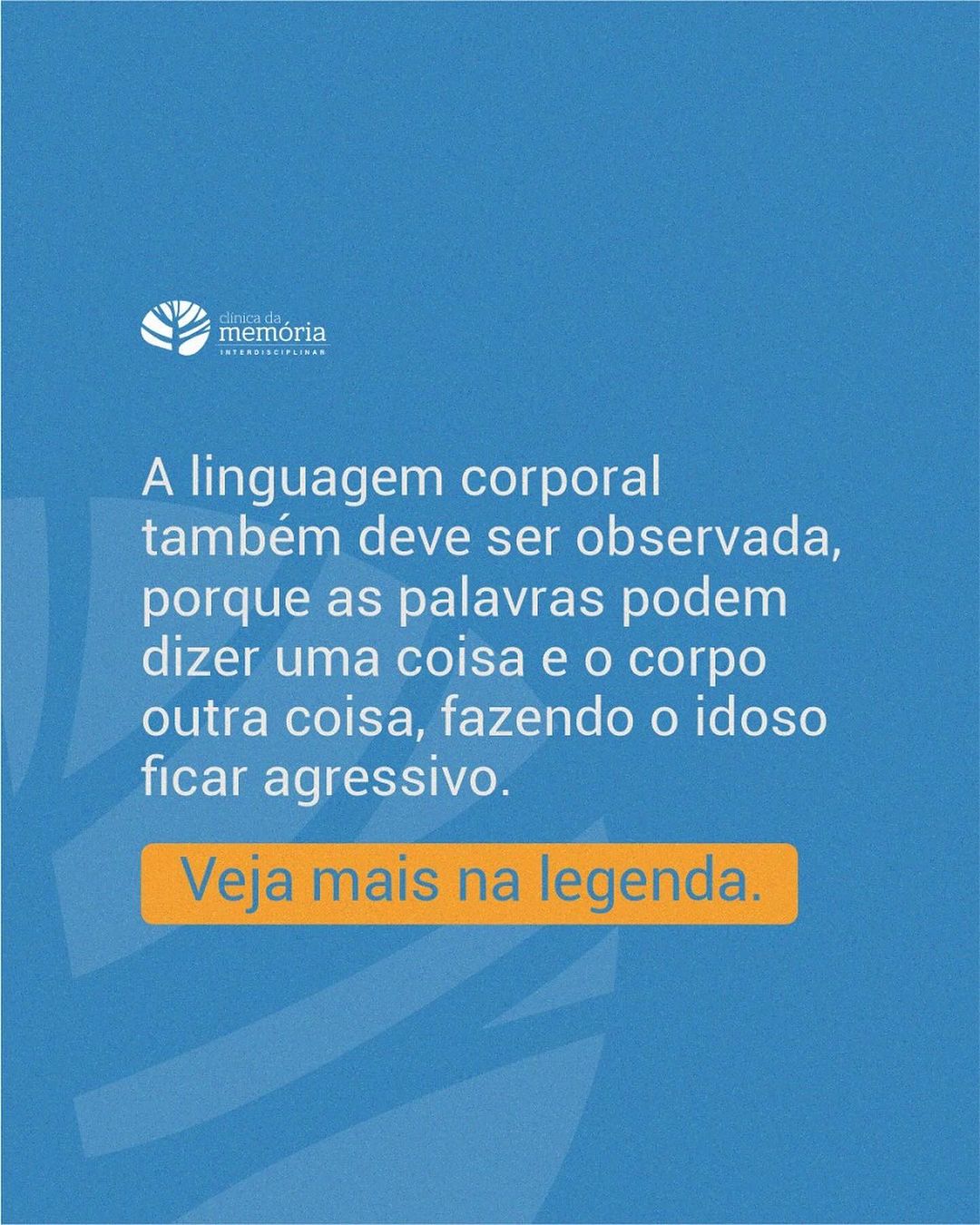 A clínica da memória criou o curso especialmente para ajudar os cuidadores e familiares a lidar com esse desafio na comunicação.
