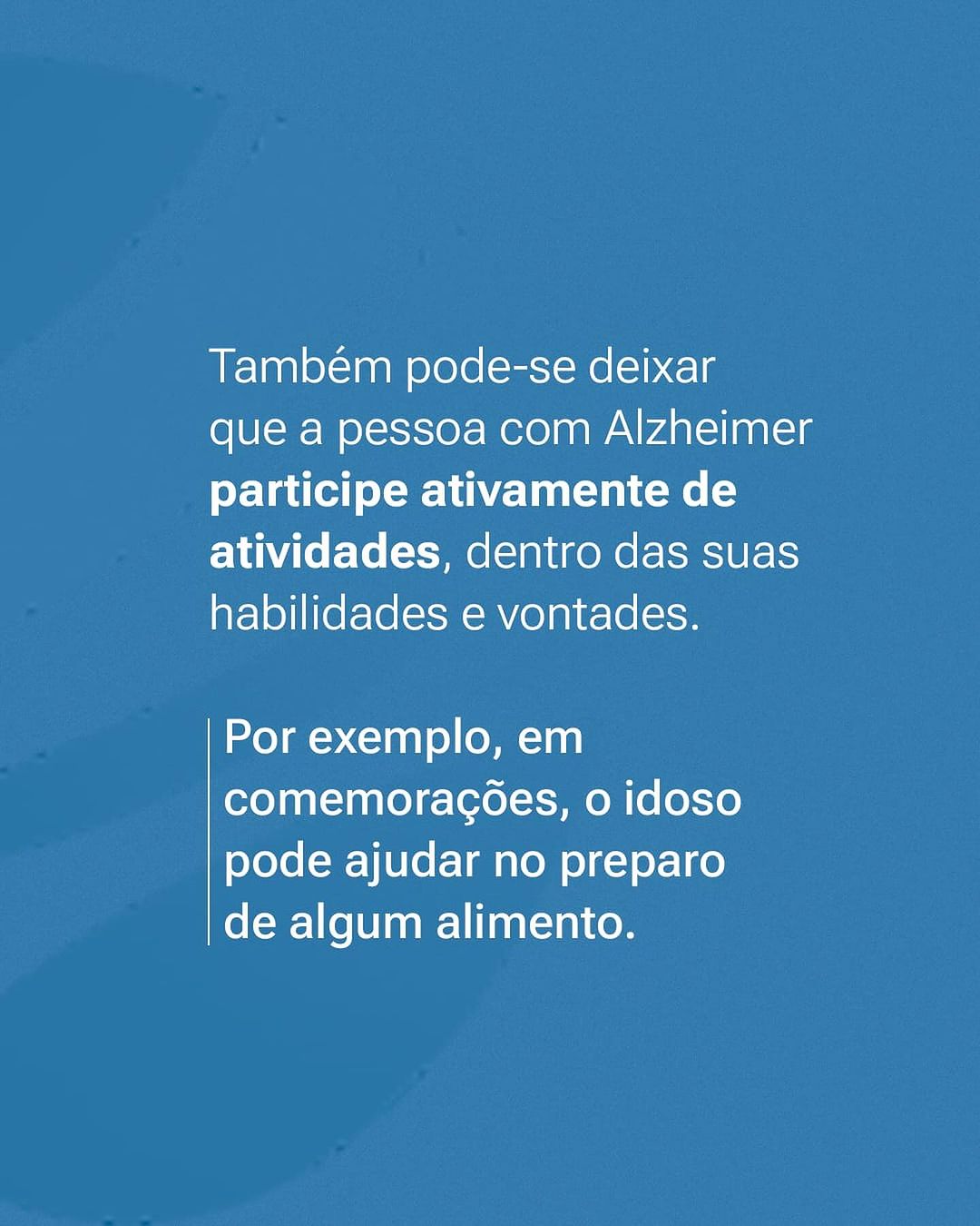 Ser cuidador de um paciente com Alzheimer pode ser muito desgastante, principalmente se o idoso é um familiar.