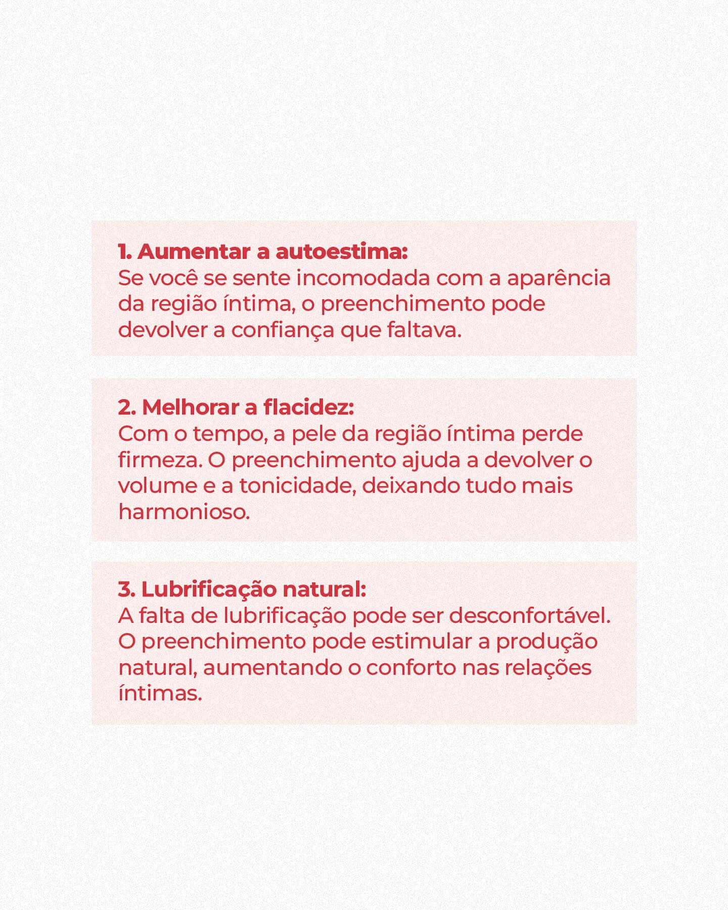 Você já ouviu falar em preenchimento íntimo?