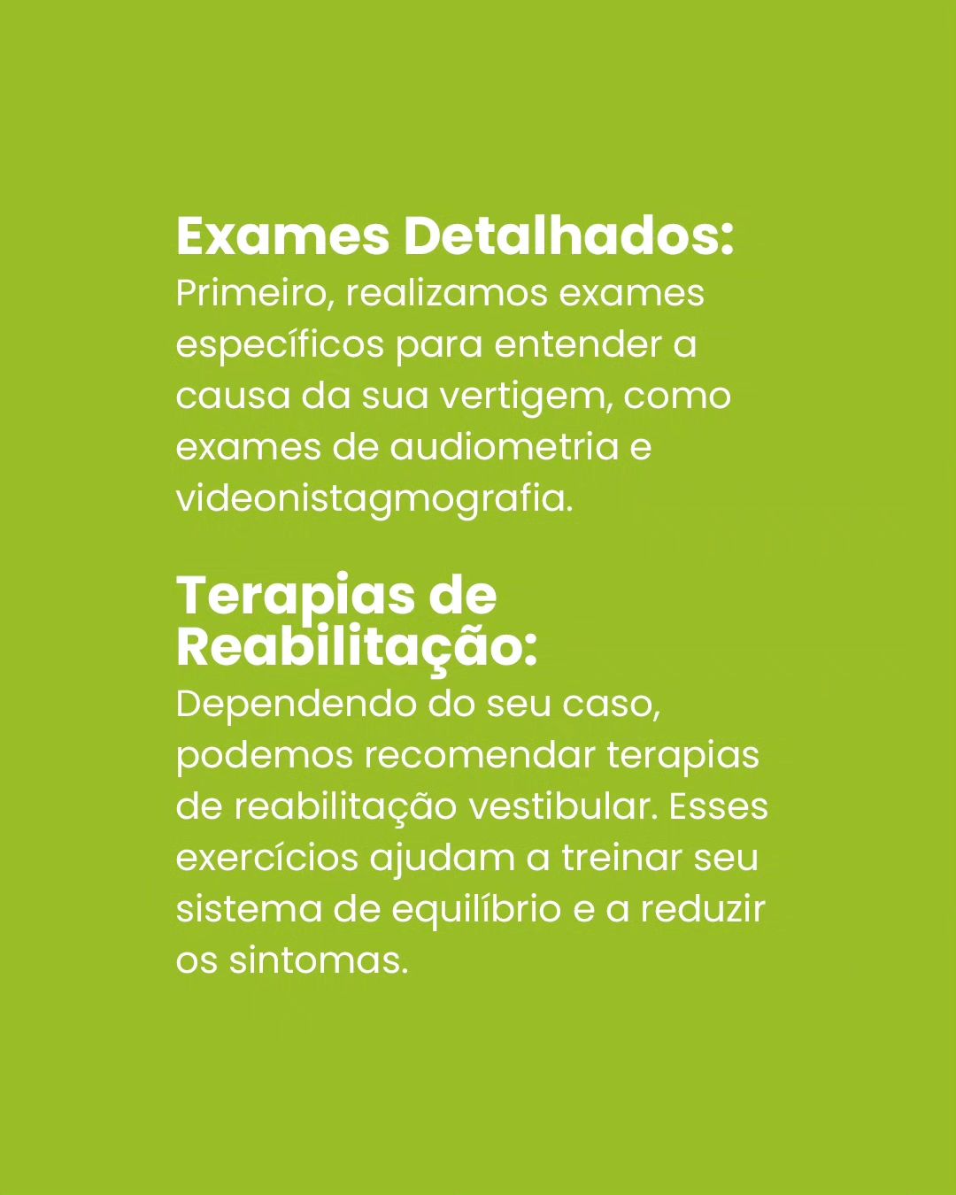 Se você está lidando com a vertigem, a Otorrino Iguatemi pode ser a solução que você procura!