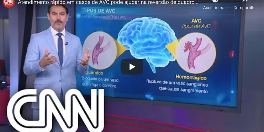 Atendimento rápido em casos de AVC pode ajudar na reversão de quadro clínico