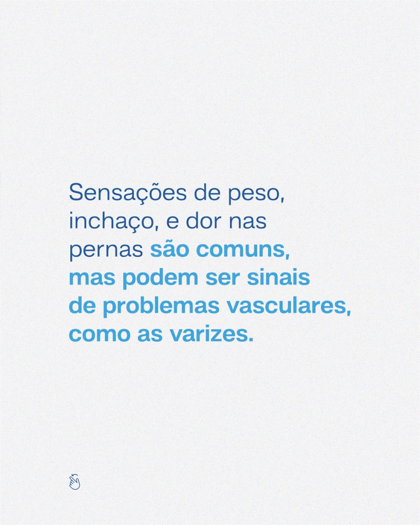Não ignore o desconforto! Agende uma consulta e descubra como cuidar melhor da sua saúde vascular.