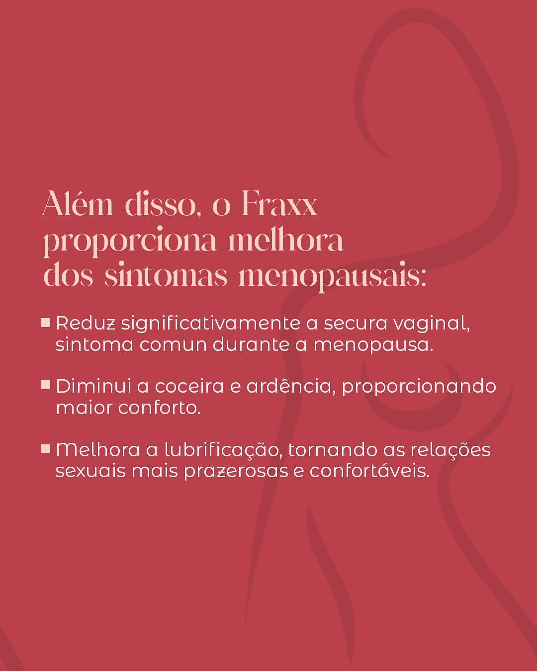 Por que fazer fraxx intimo?