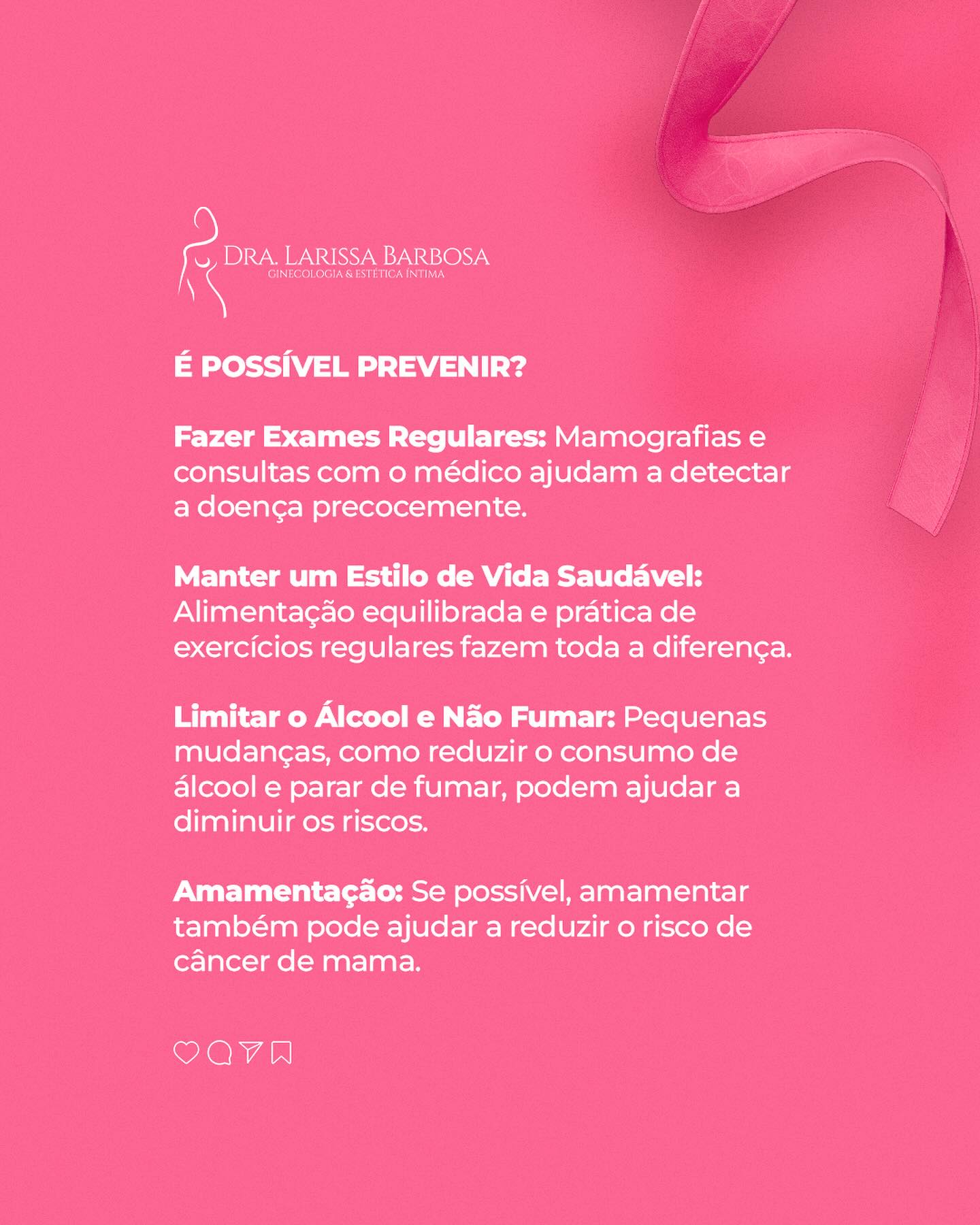 Quais são os fatores de risco para o Câncer de Mama? É possível preveni-lo?