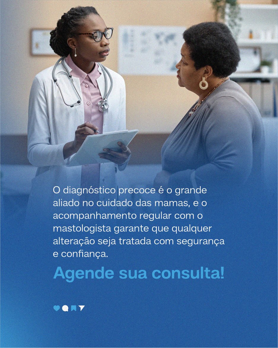 Fique atenta aos sinais do seu corpo e agende uma consulta!
