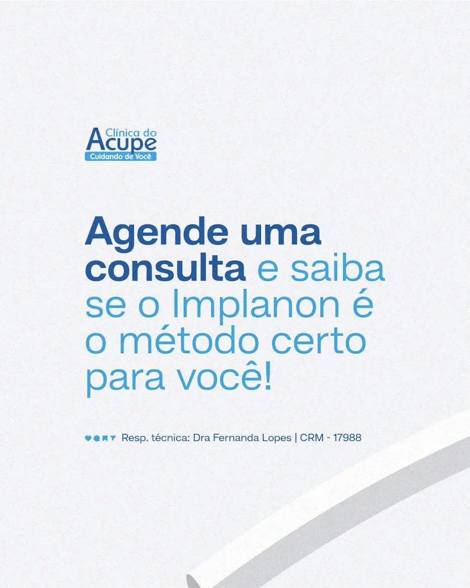 Agende sua consulta e descubra se o Implanon é a melhor opção para você. Sua saúde merece essa atenção!