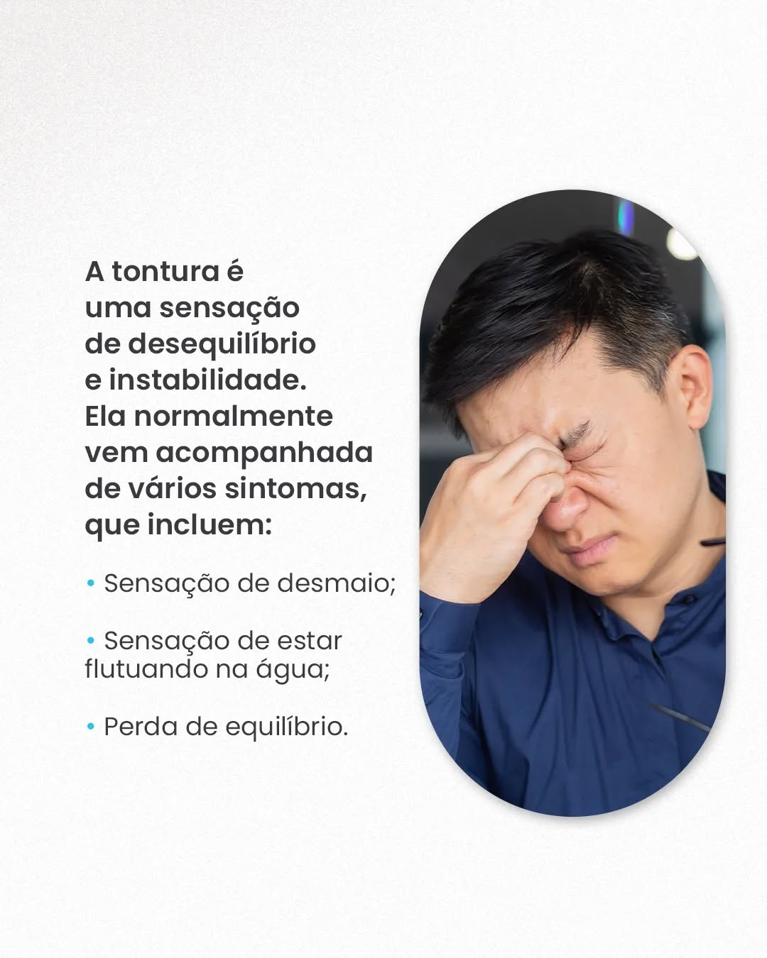 Você está ciente disso?