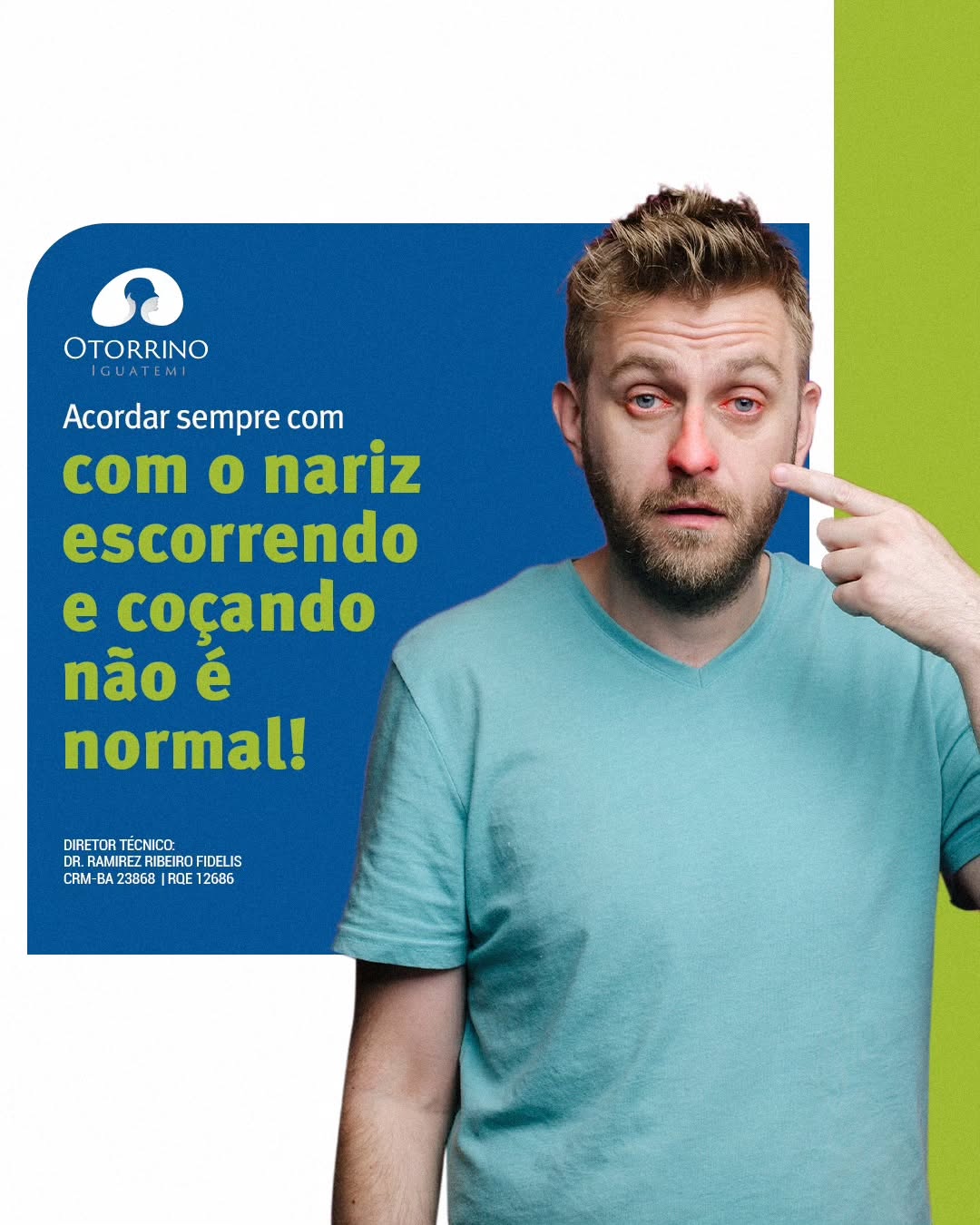 Sua saúde nasal e respiratória merecem ser cuidadas!
