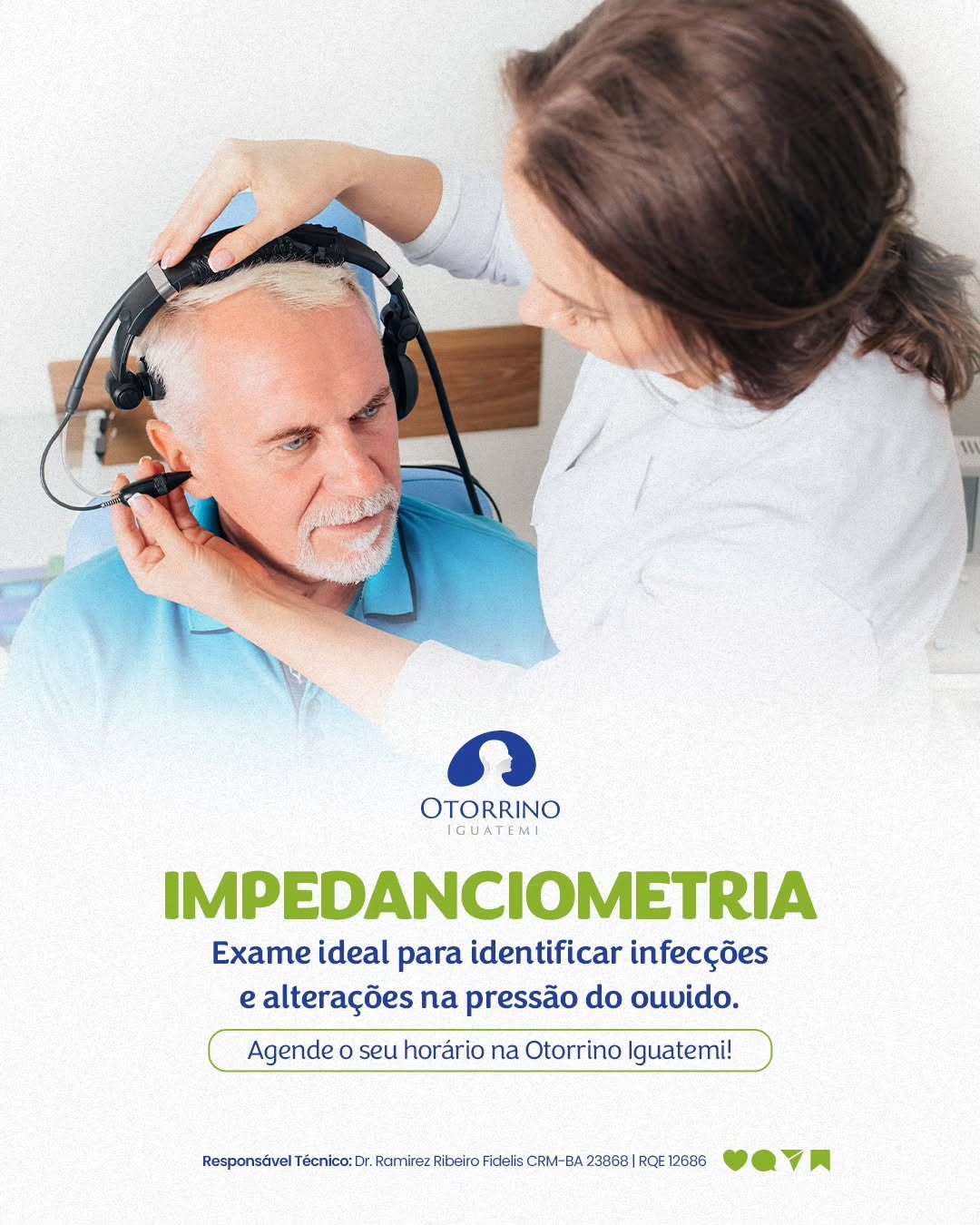 Você já sentiu algum desconforto no ouvido, como sensação de ouvido tampado ou dor?
