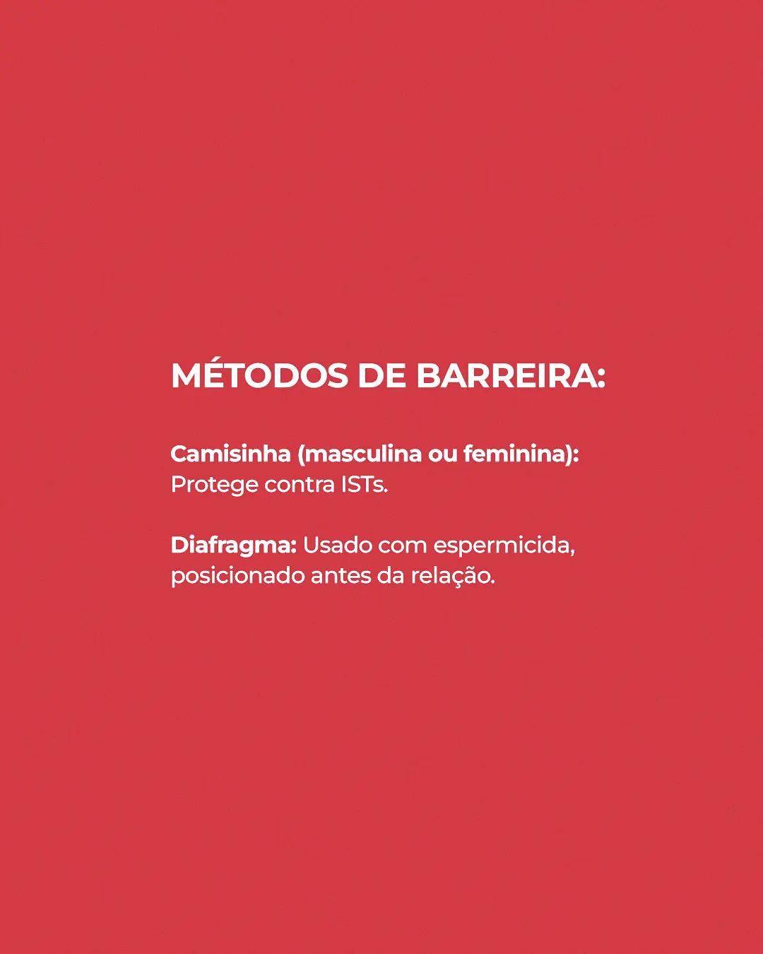Para escolher o melhor tipo para você, é importante conversar com a sua ginecologista.