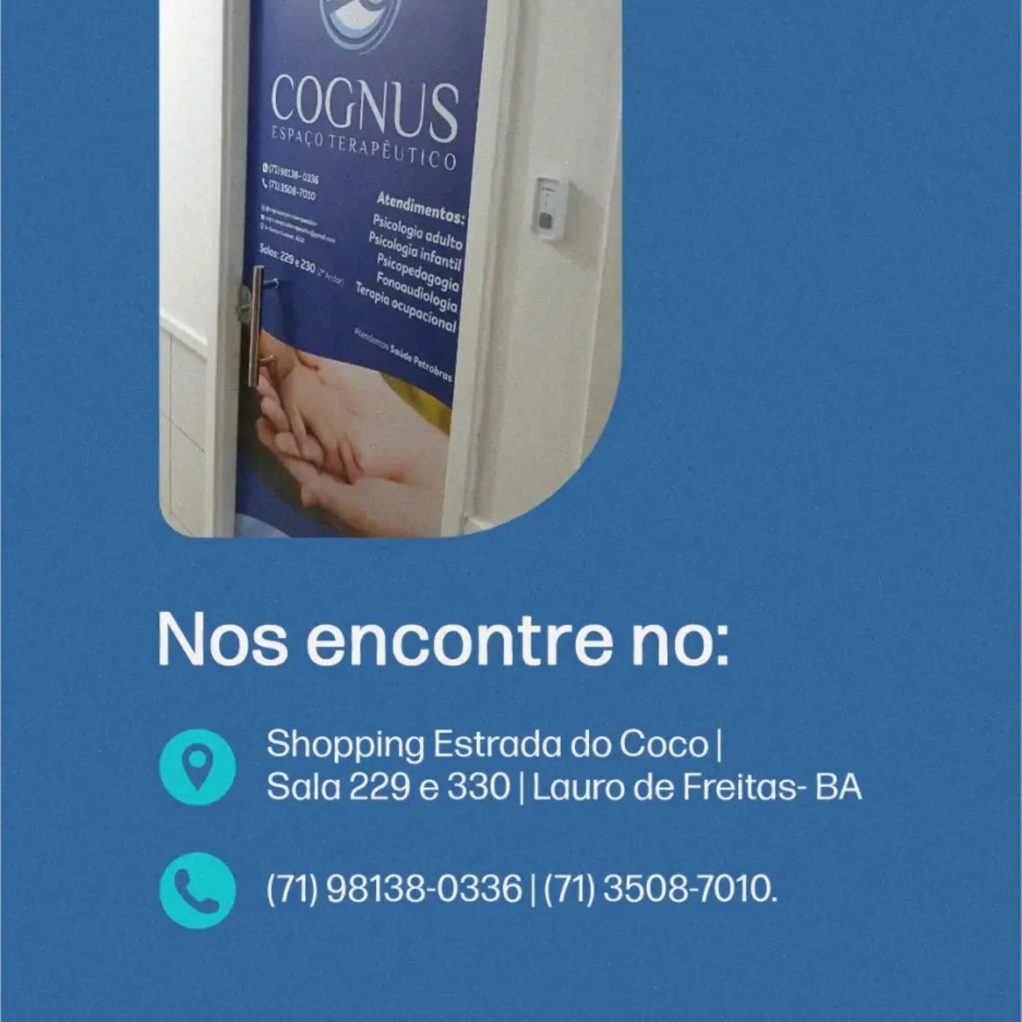A Cognus está sempre promovendo qualidade de vida, bem-estar e cuidado com cada paciente!