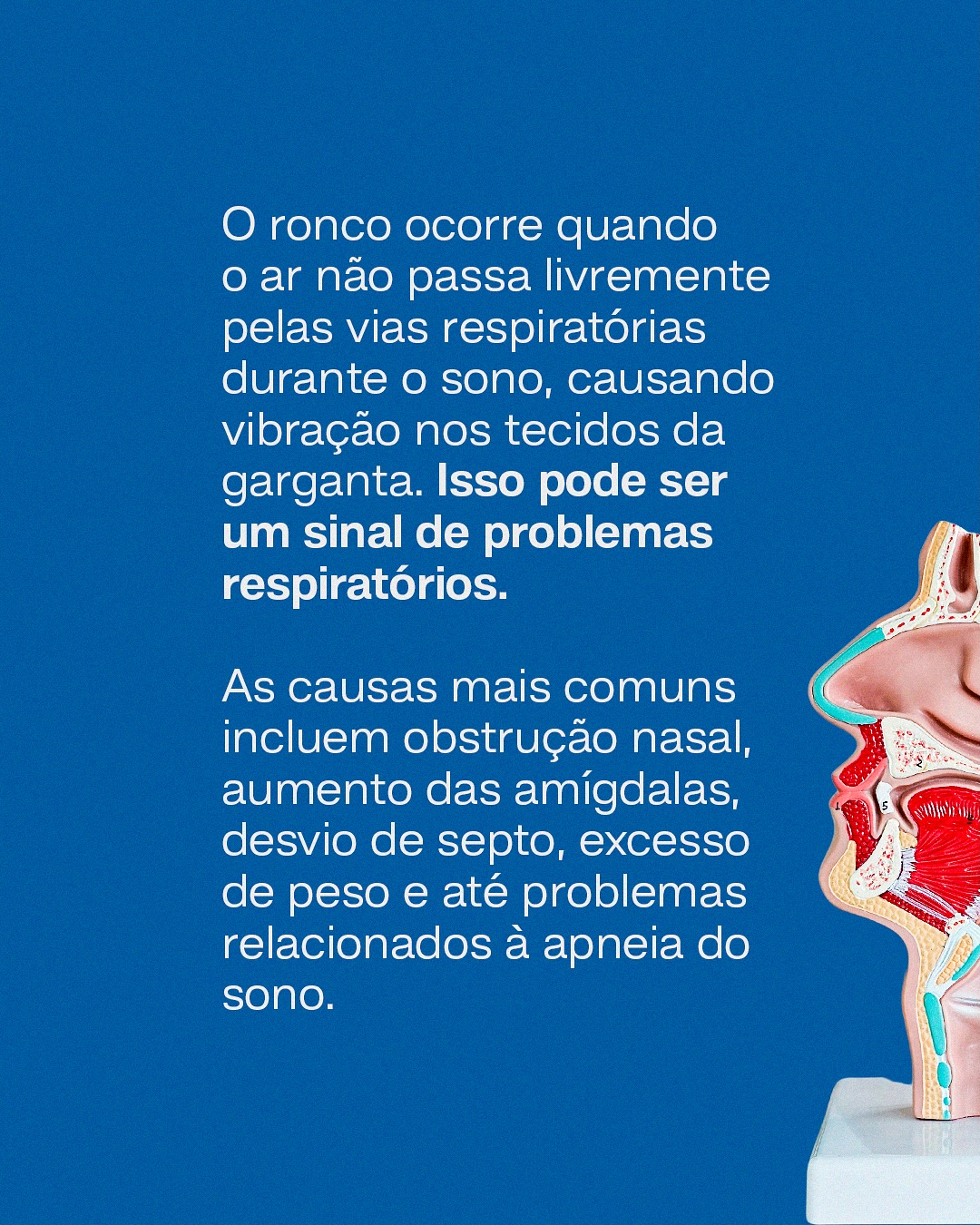 Você sabia que o ronco pode ser mais do que um incômodo sonoro?