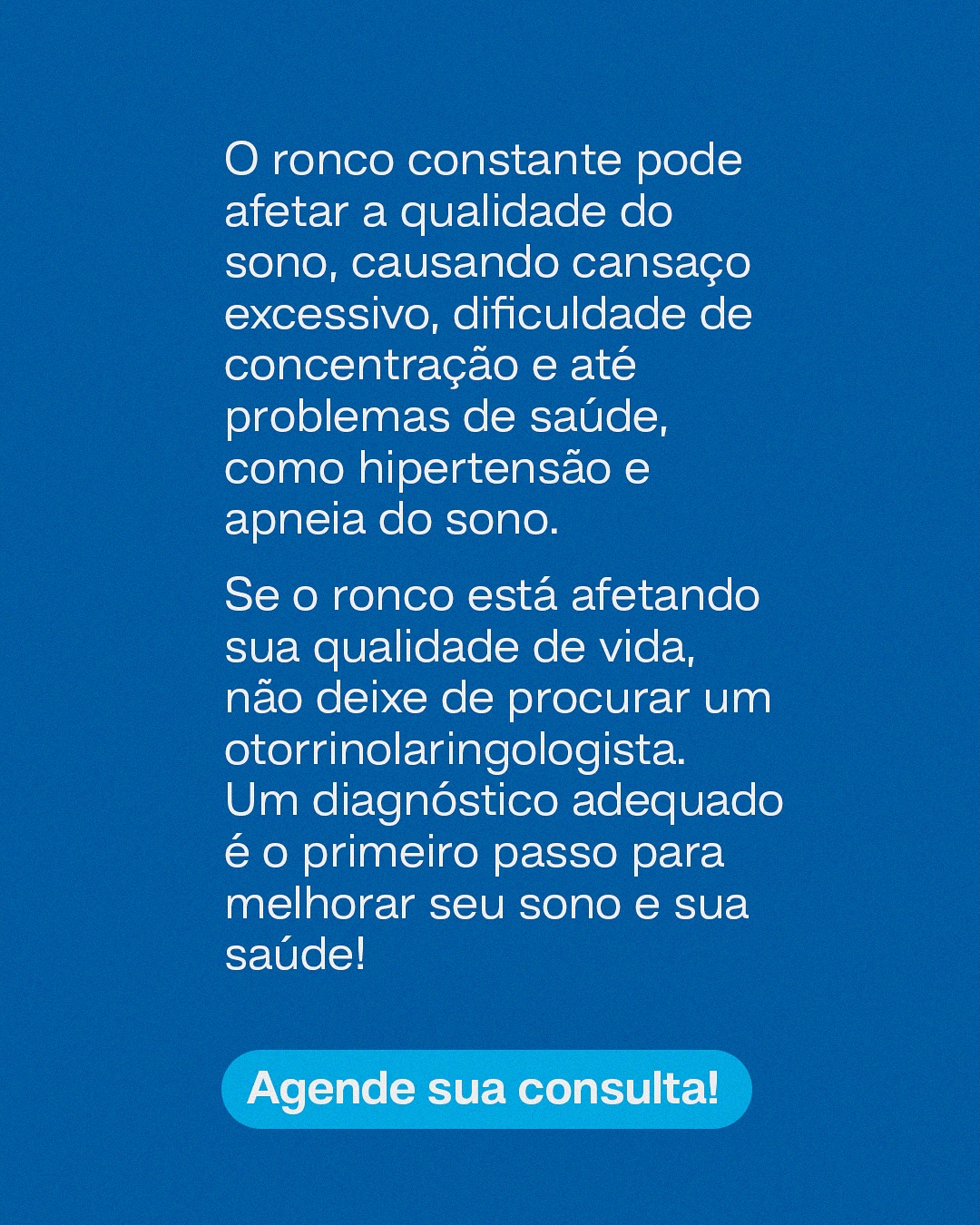 Você sabia que o ronco pode ser mais do que um incômodo sonoro?