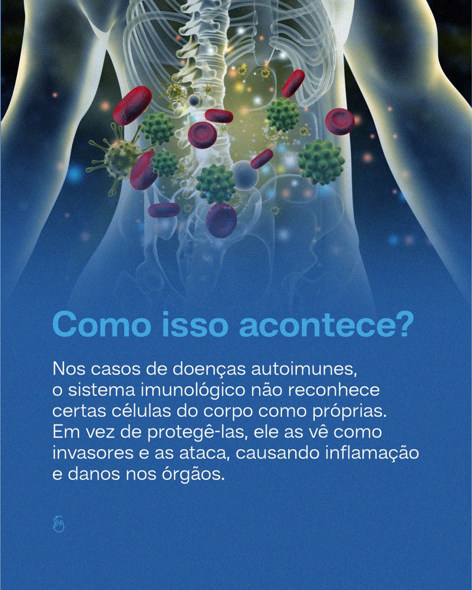 Você já imaginou o seu próprio corpo confundindo partes saudáveis como se fossem ameaças?