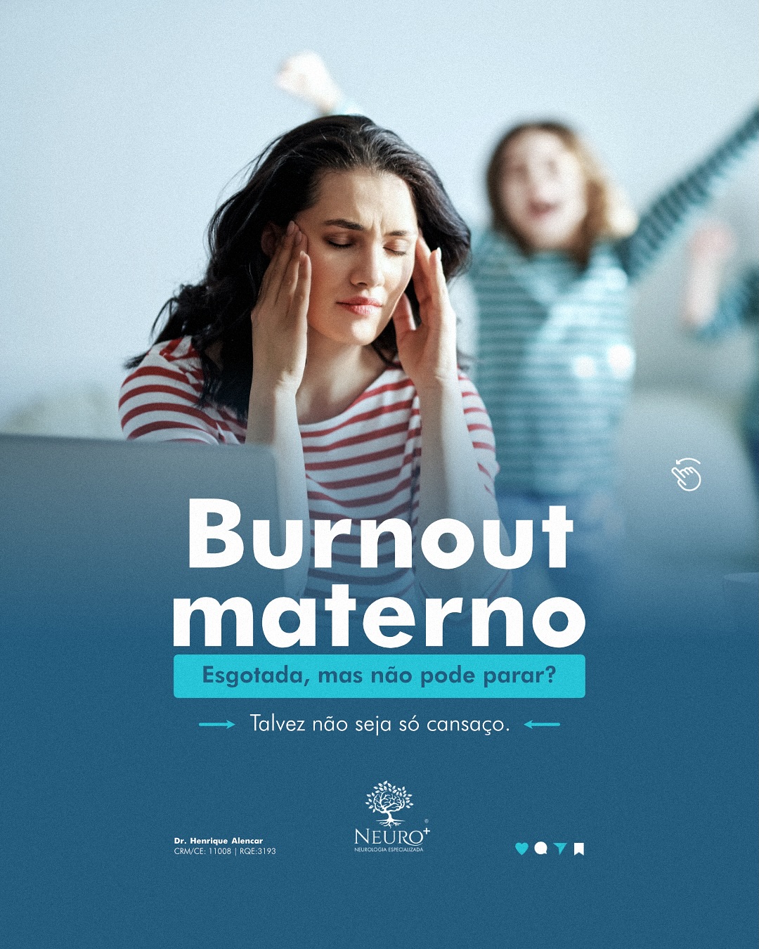 Você já ouviu falar em burnout materno?