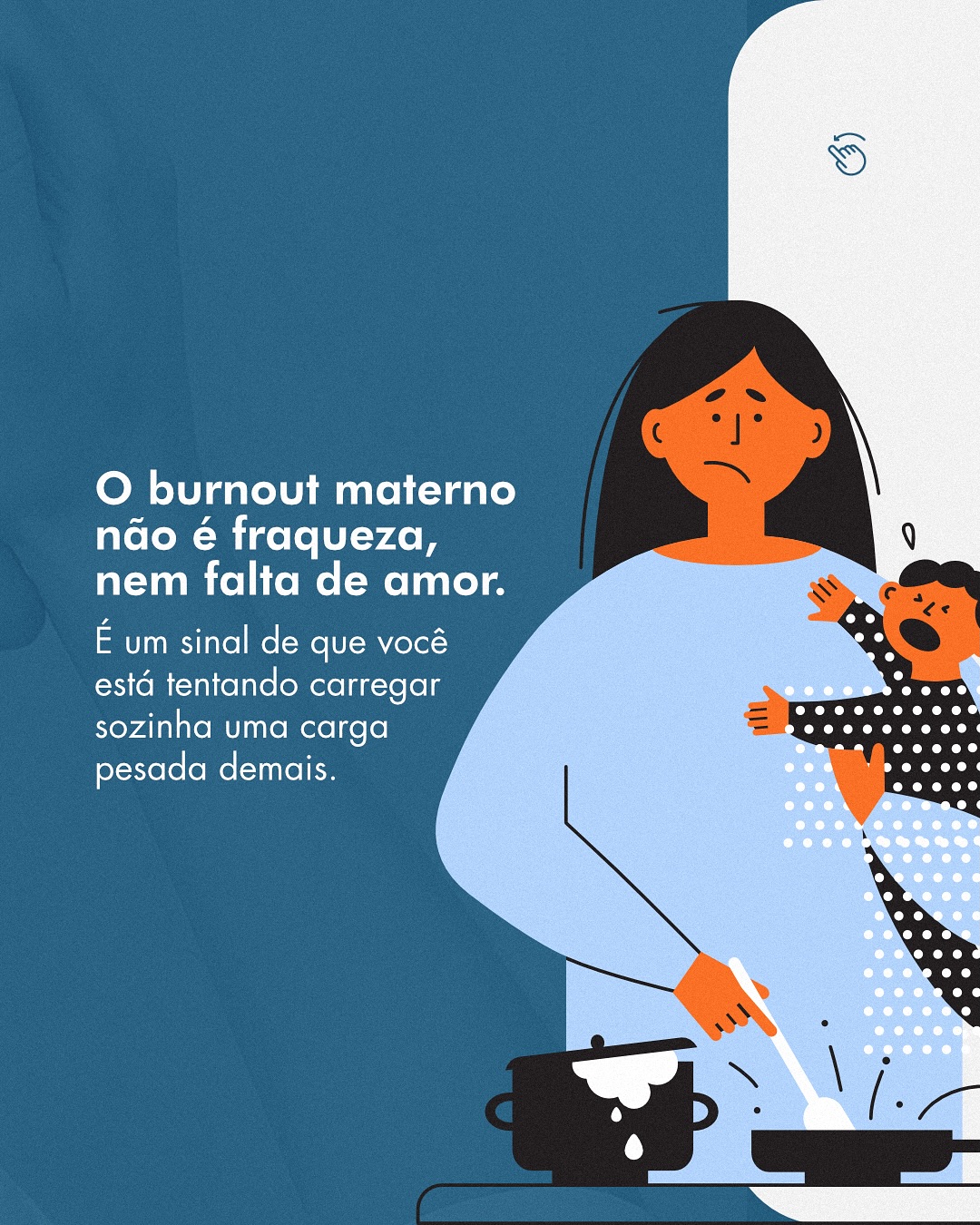 Você já ouviu falar em burnout materno?