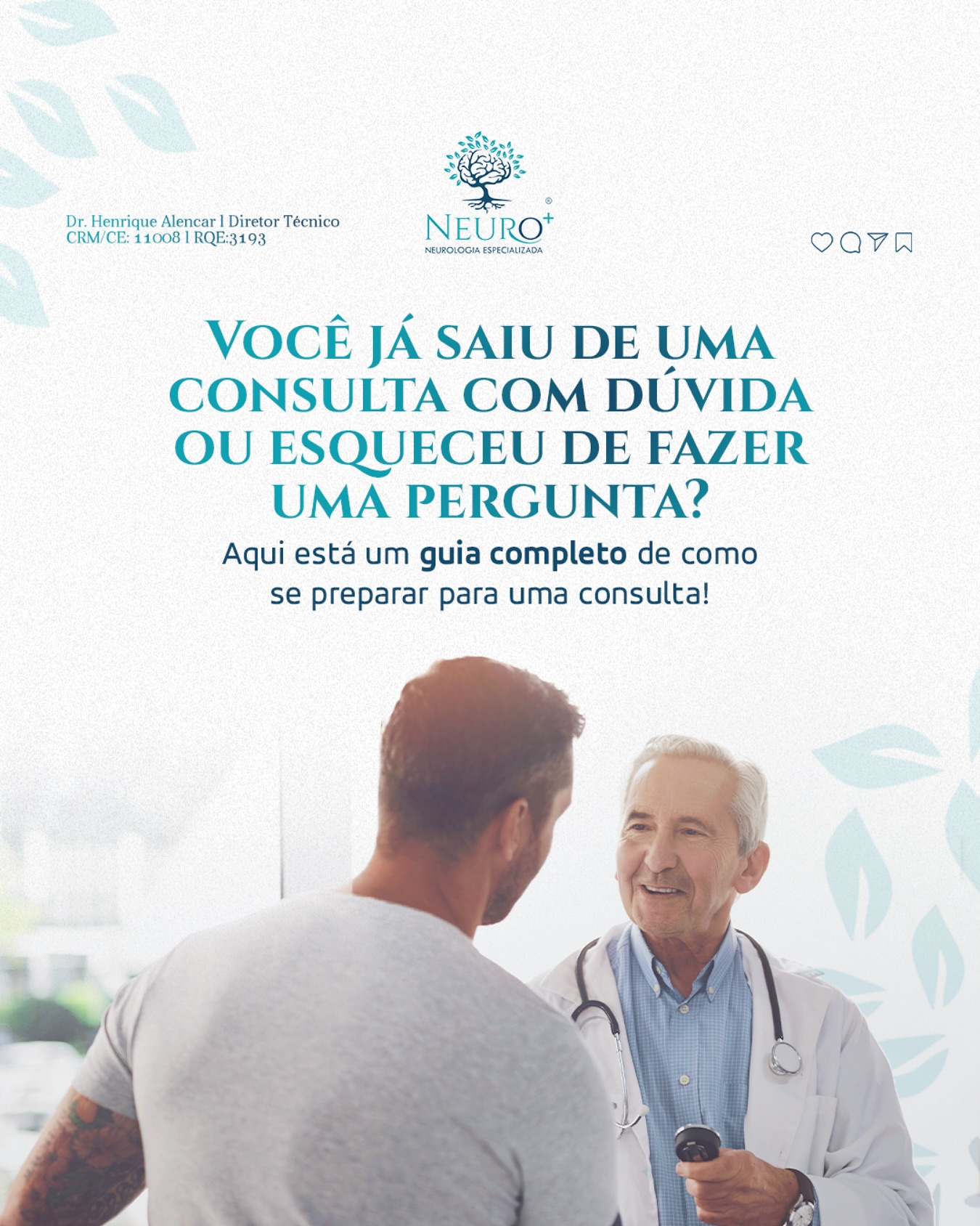 Uma boa consulta começa antes mesmo de você entrar na sala do médico.