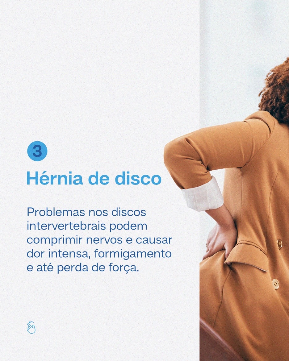 4 causas prováveis para a sua dor nas costas