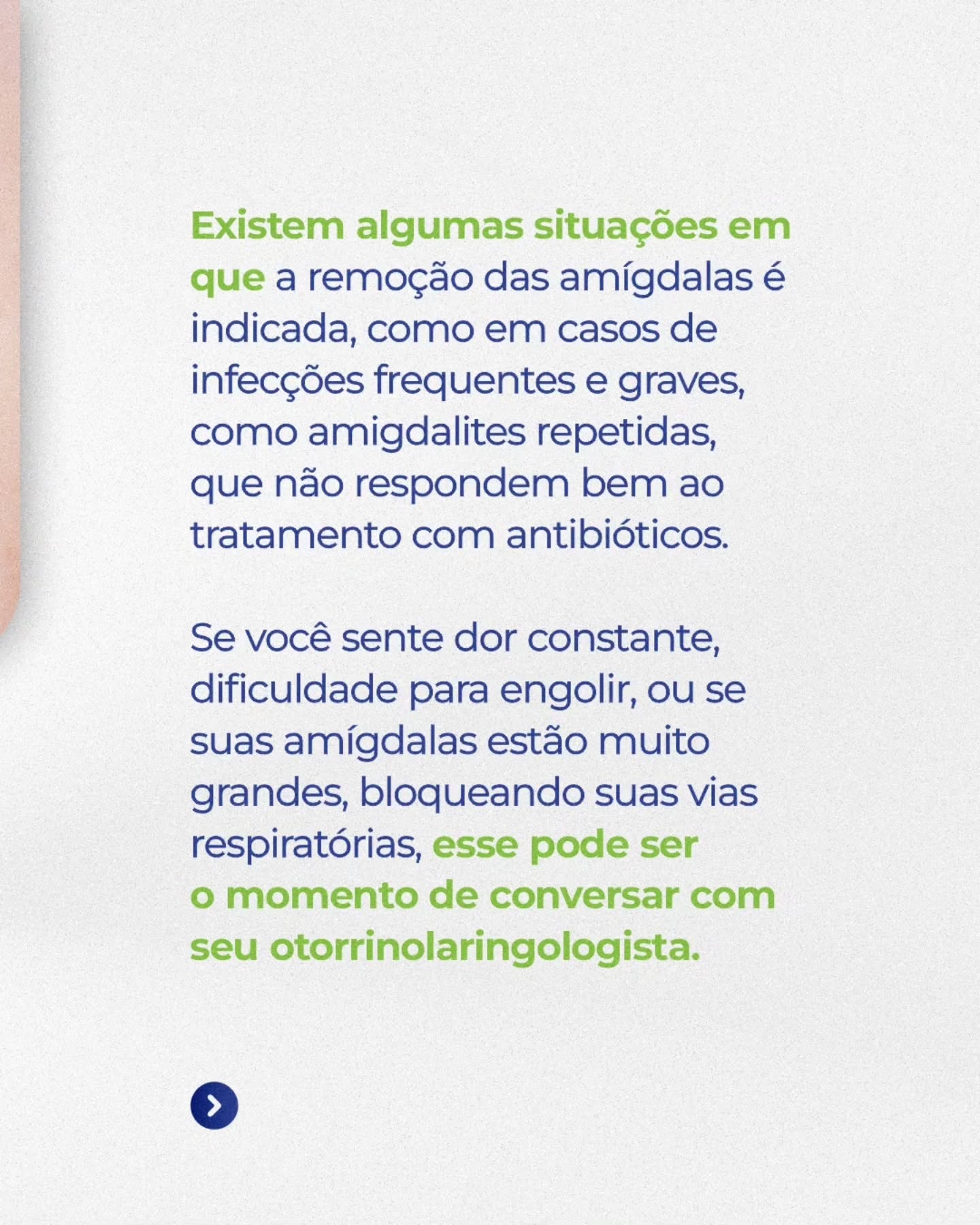 Quais são as situações em que a remoção das amígdalas é necessária?