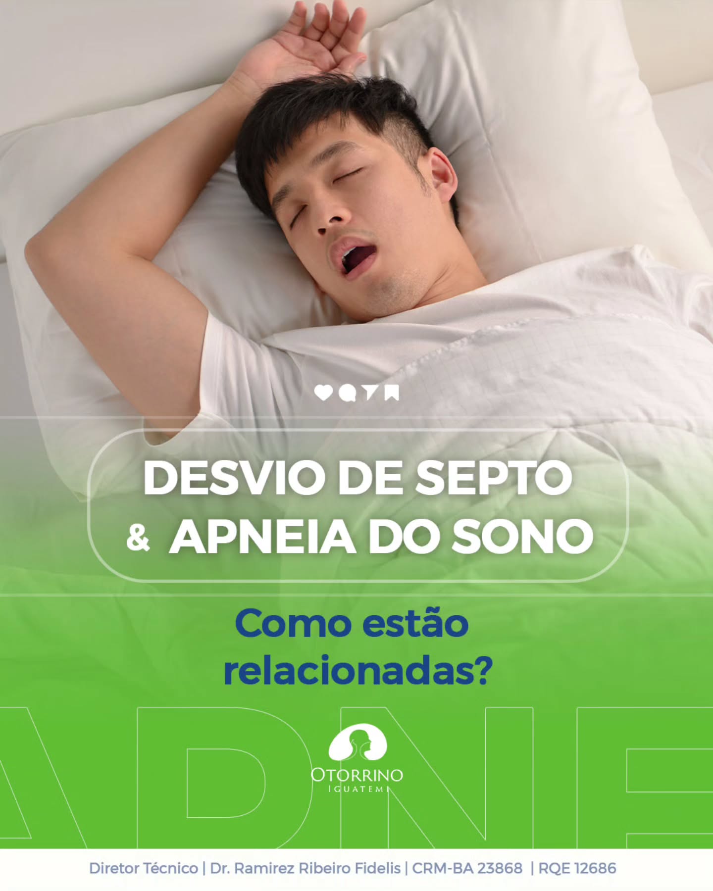Você sente dificuldade para respirar pelo nariz, acorda cansada ou escuta que ronca muito à noite?