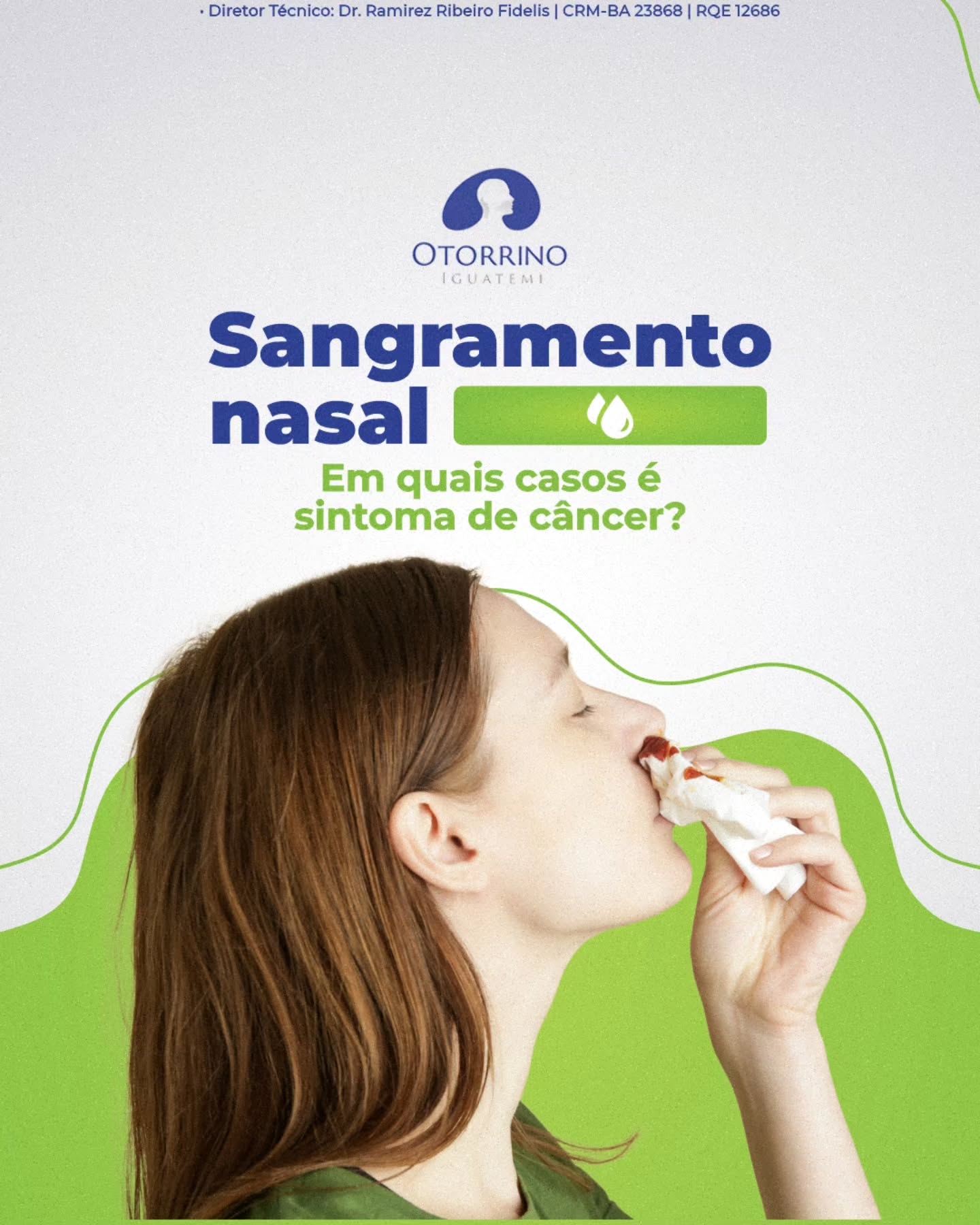 Você já teve um sangramento nasal e ficou preocupada se poderia ser algo grave?