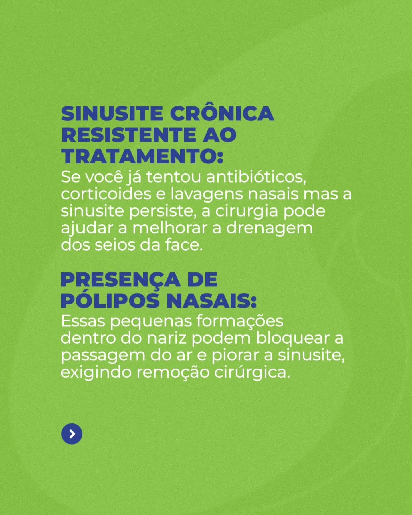 Mas será que em algum momento a cirurgia se torna necessária?
