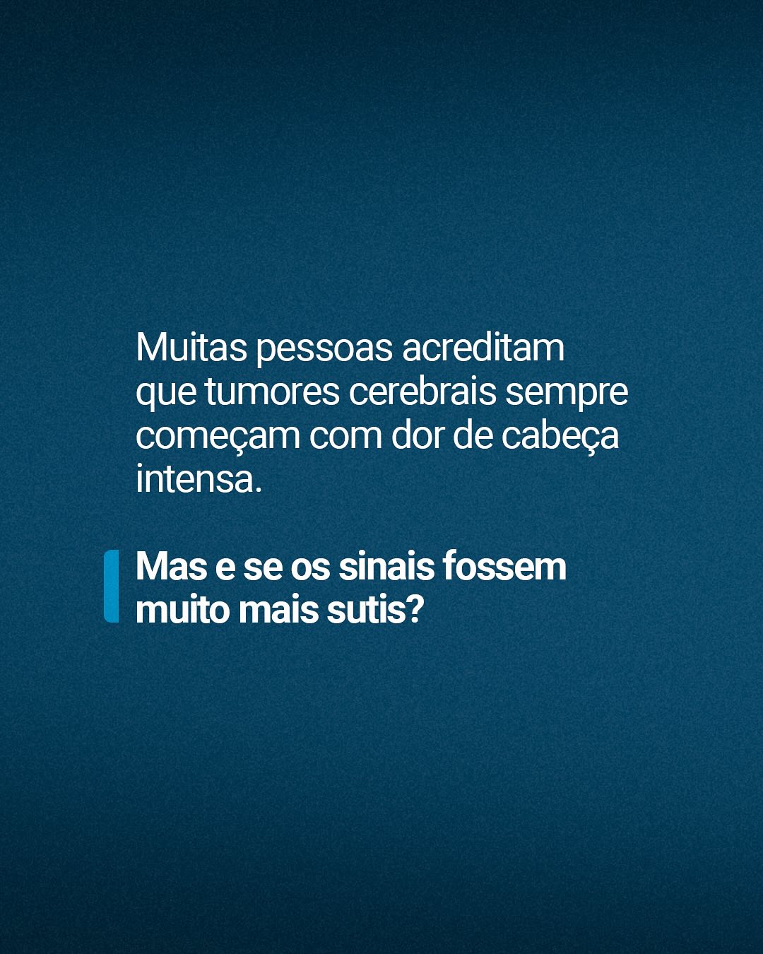 Informação salva vidas!