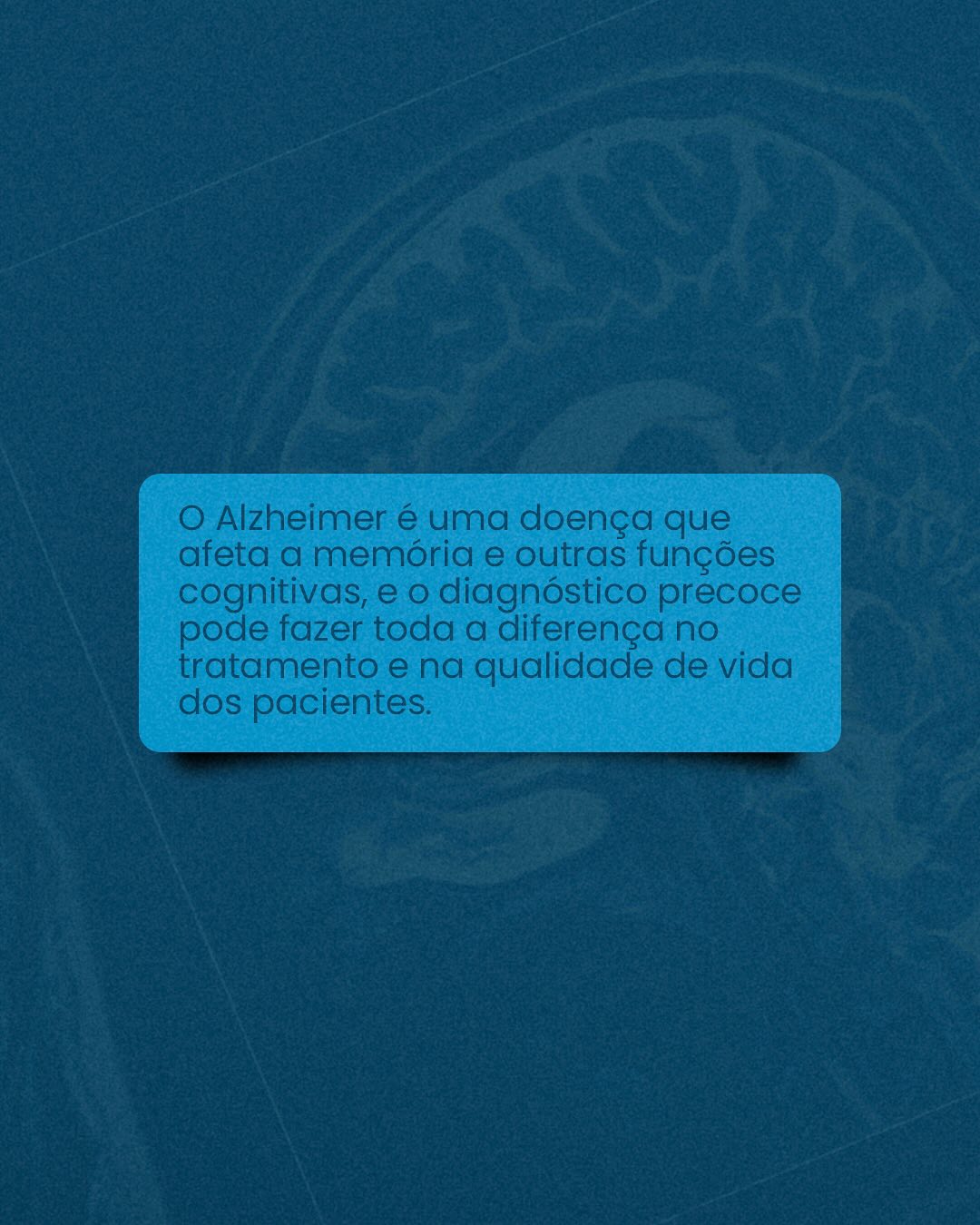 Sinais precoces de Alzheimer