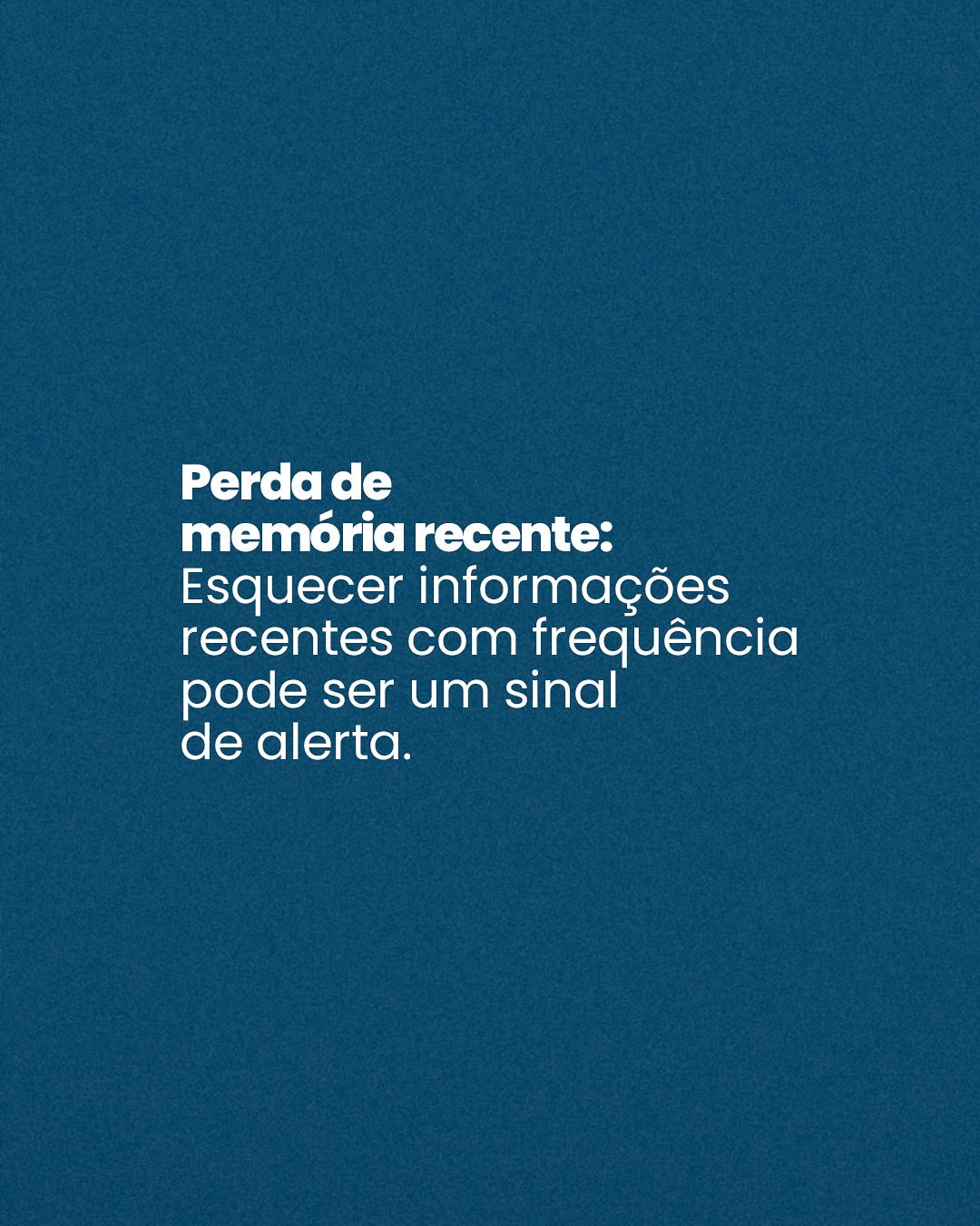 Sinais precoces de Alzheimer