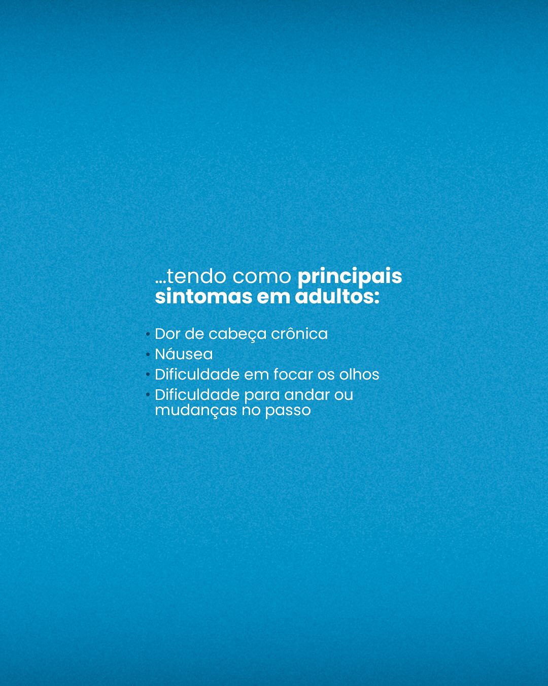 Hidrocefalia  uma condição silenciosa que requer atenção.