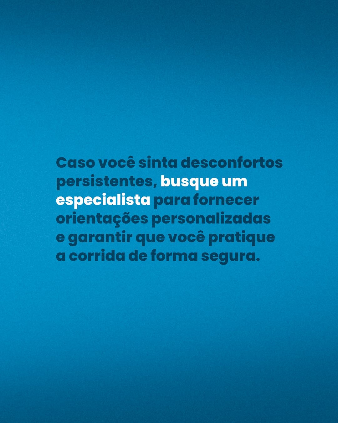 Você, que está iniciando na corrida, você precisa saber disso!