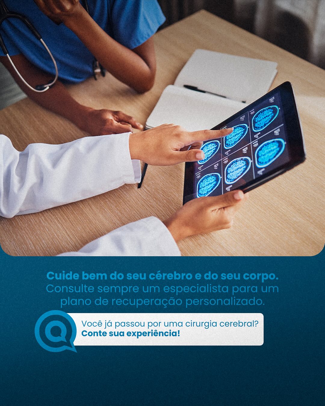Cuidados  pós cirúrgicos- O Caminhao Para a Recuperação Cerebral