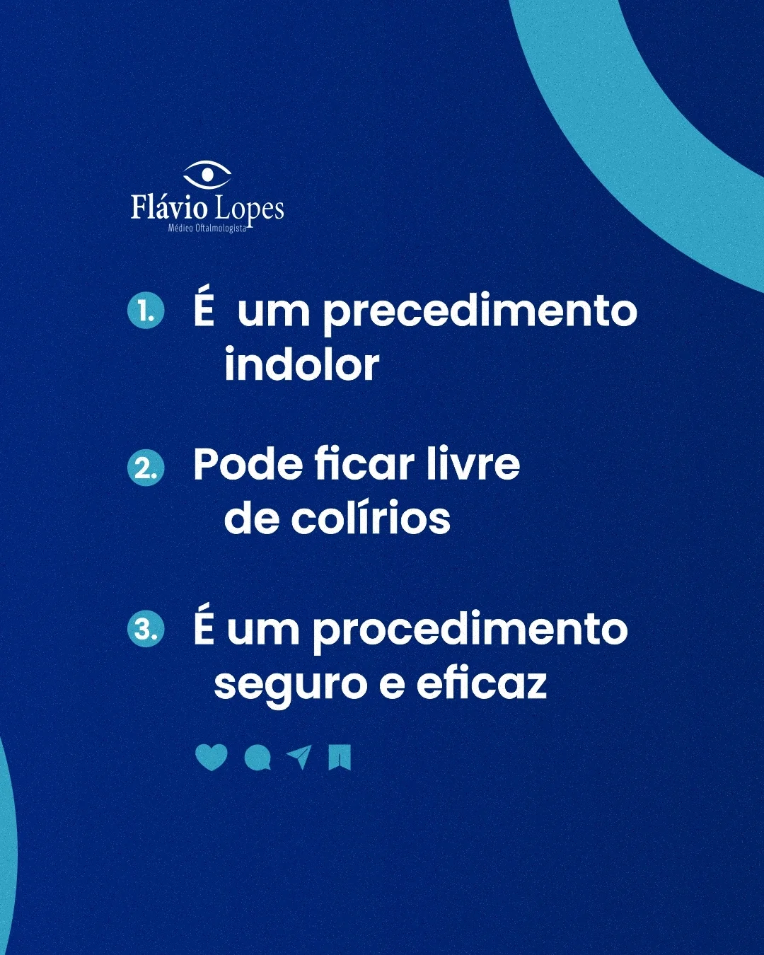 Vantagens de tratar o glaucoma a laser.