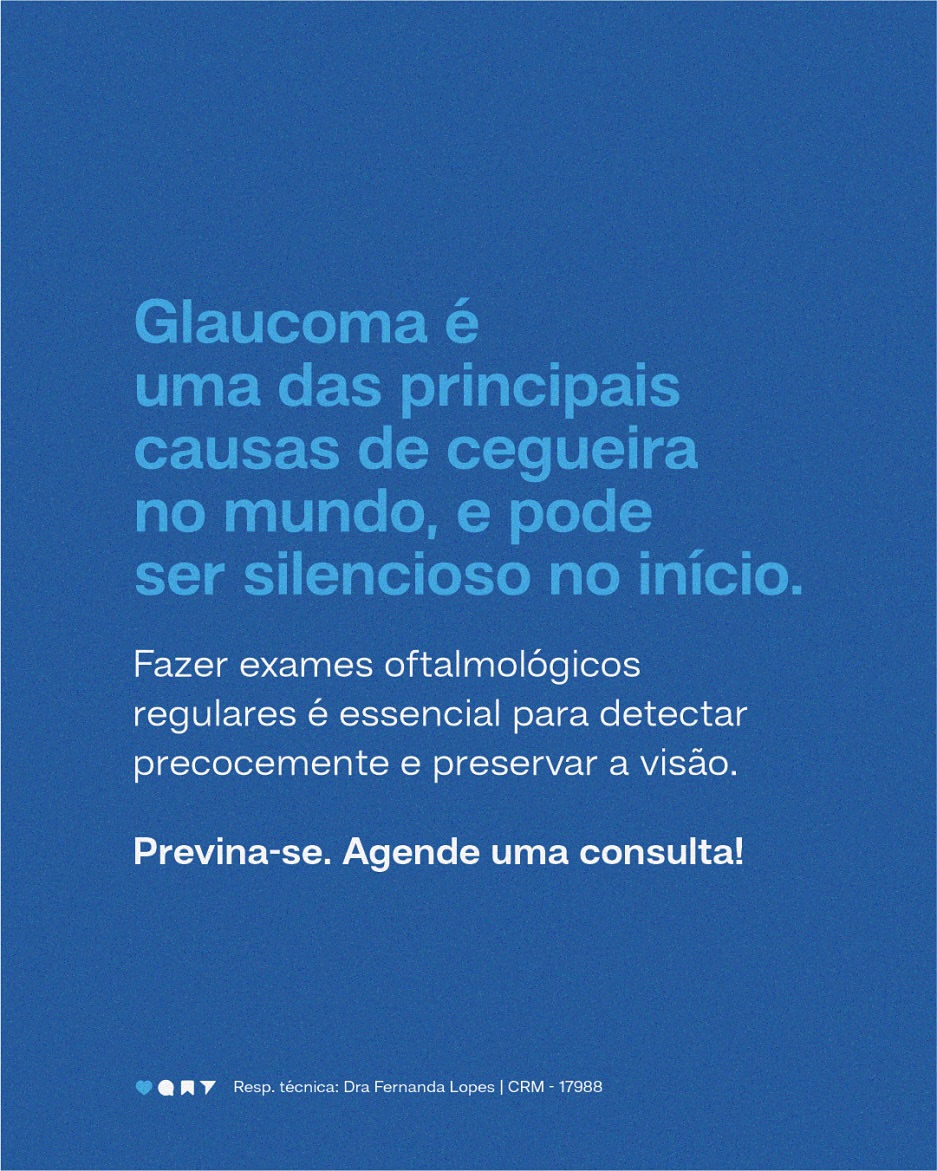 Maio Verde. Combate ao Glaucoma.