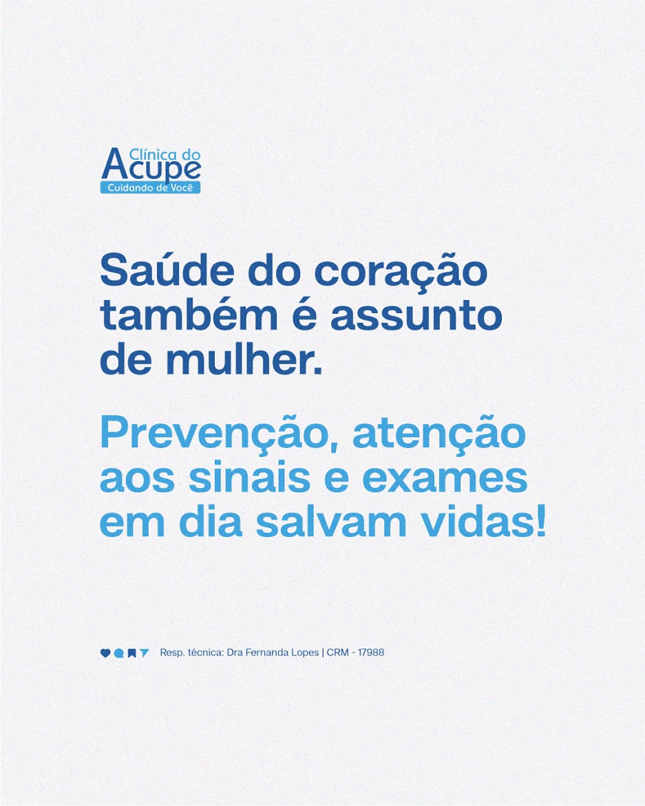 Coração das mulheres. Sabia que os sintomas do infarto nelas pode ser diferente?