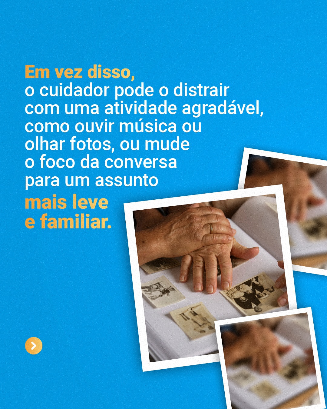 Idoso com Alzheimer tendo alucinações. Por que não tentar convencê-lo de que não é realidade?