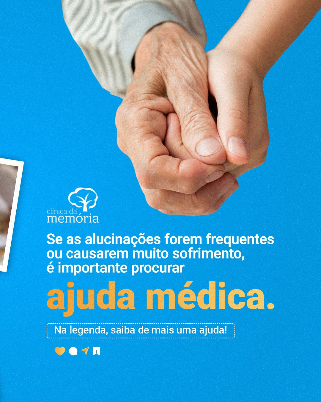 Idoso com Alzheimer tendo alucinações. Por que não tentar convencê-lo de que não é realidade?