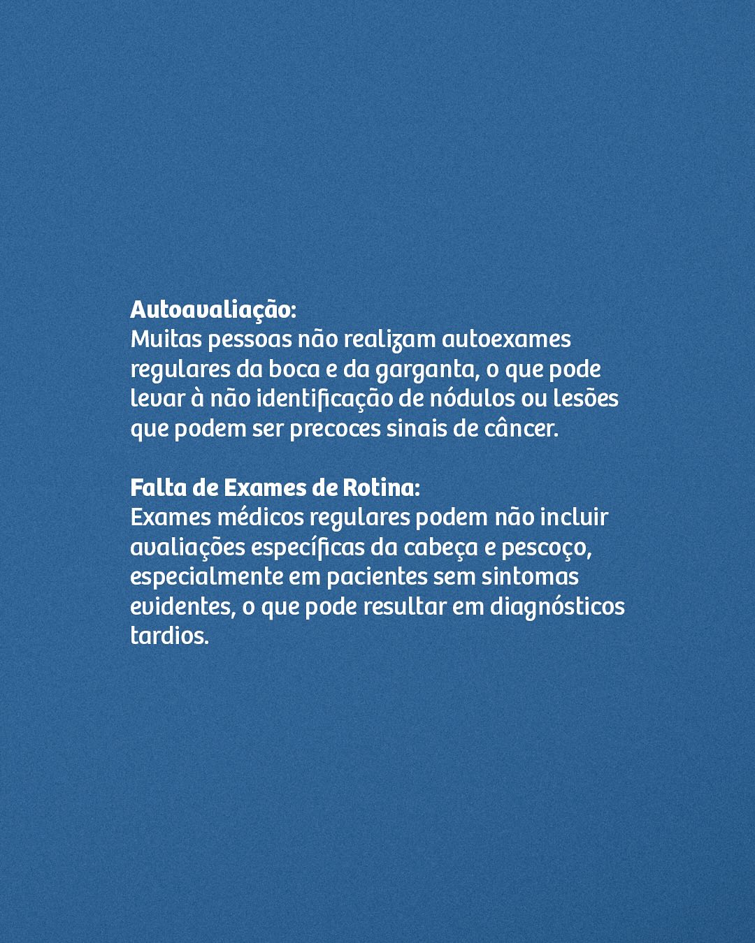 Quais são algumas razões pelas quais isso pode ocorrer?