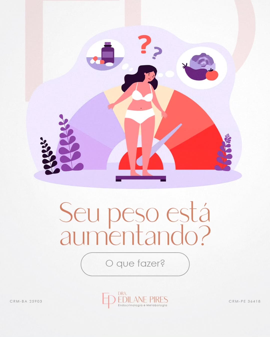 Seu peso está aumentando. O que fazer?