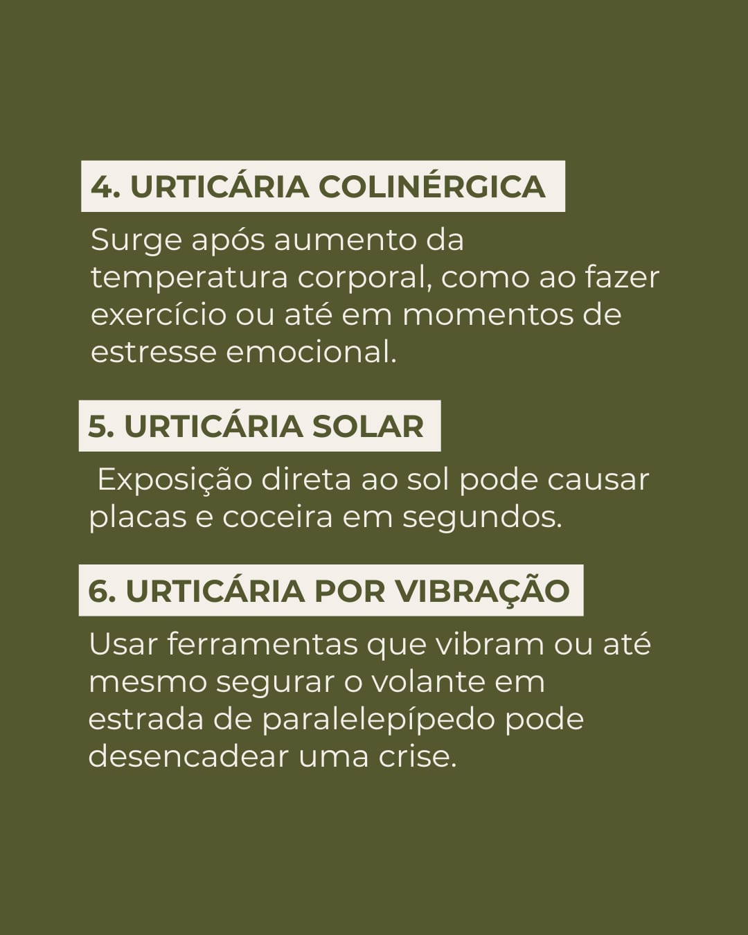 Urticária