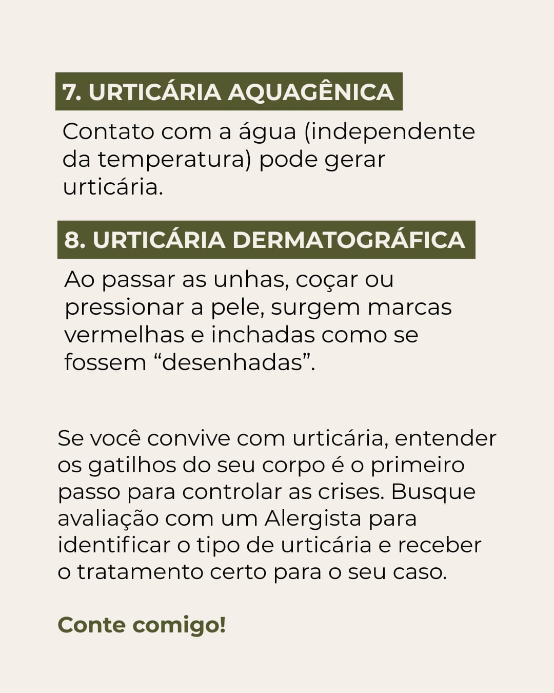 Urticária